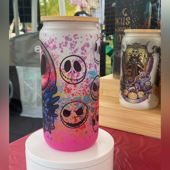 16 oz Jack Skeleton Tumbler - Picture 4 of 4